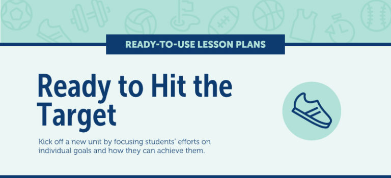 PE Lesson Plan Ready to Hit the Target Advancement Courses