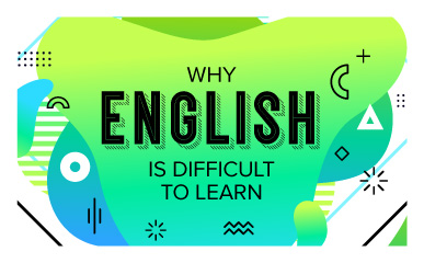 Why English is the Hardest Language to Learn | Classroom Poster